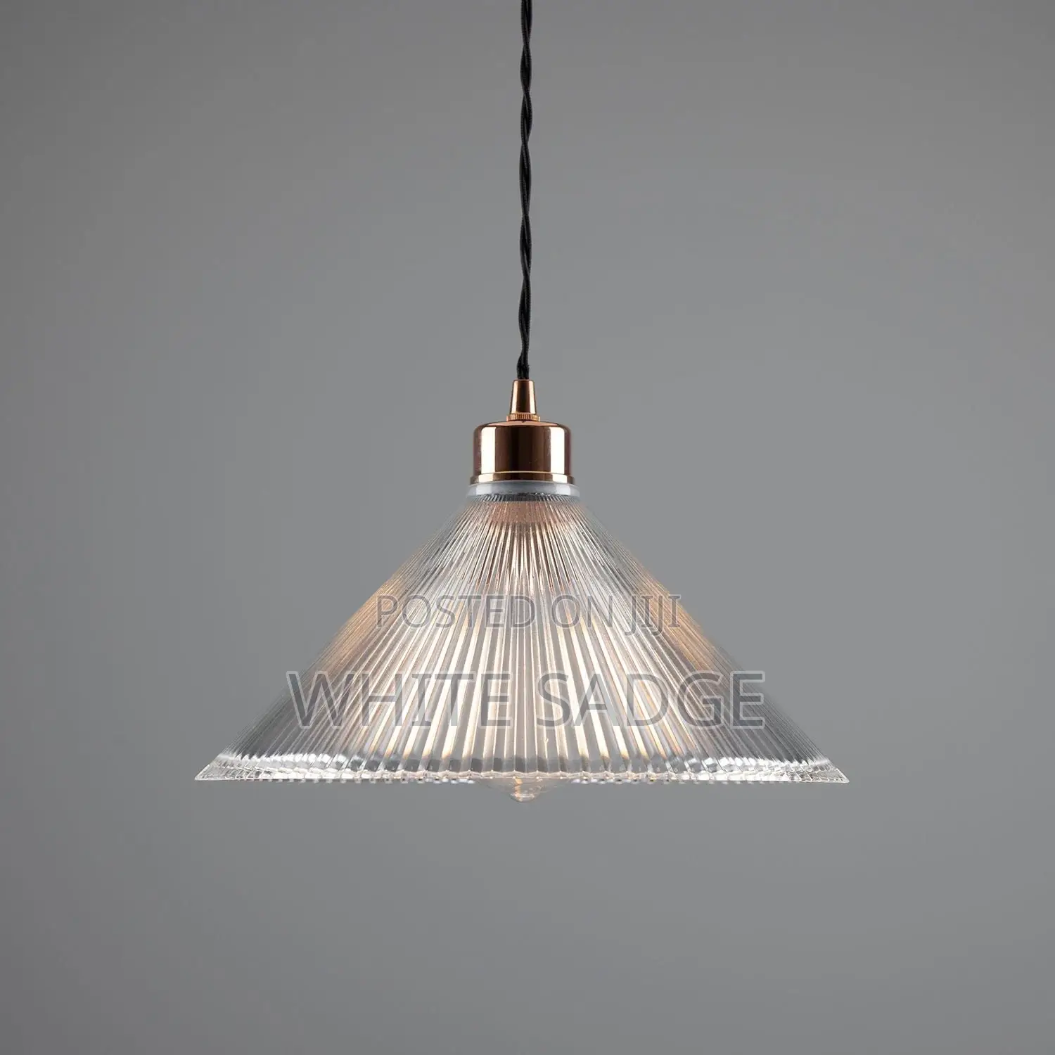 Bar Palo Pendant Light With E27 Screws Bulb