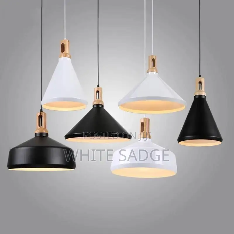 Bar Palo Pendant Light With E27 Screws Bulb