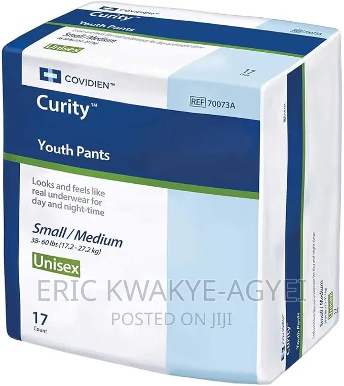 Covidien Curity Size Small/Medium Youth Pants Pull-on