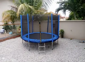 Photo - 8ft Trampoline With Ladder Trampoline