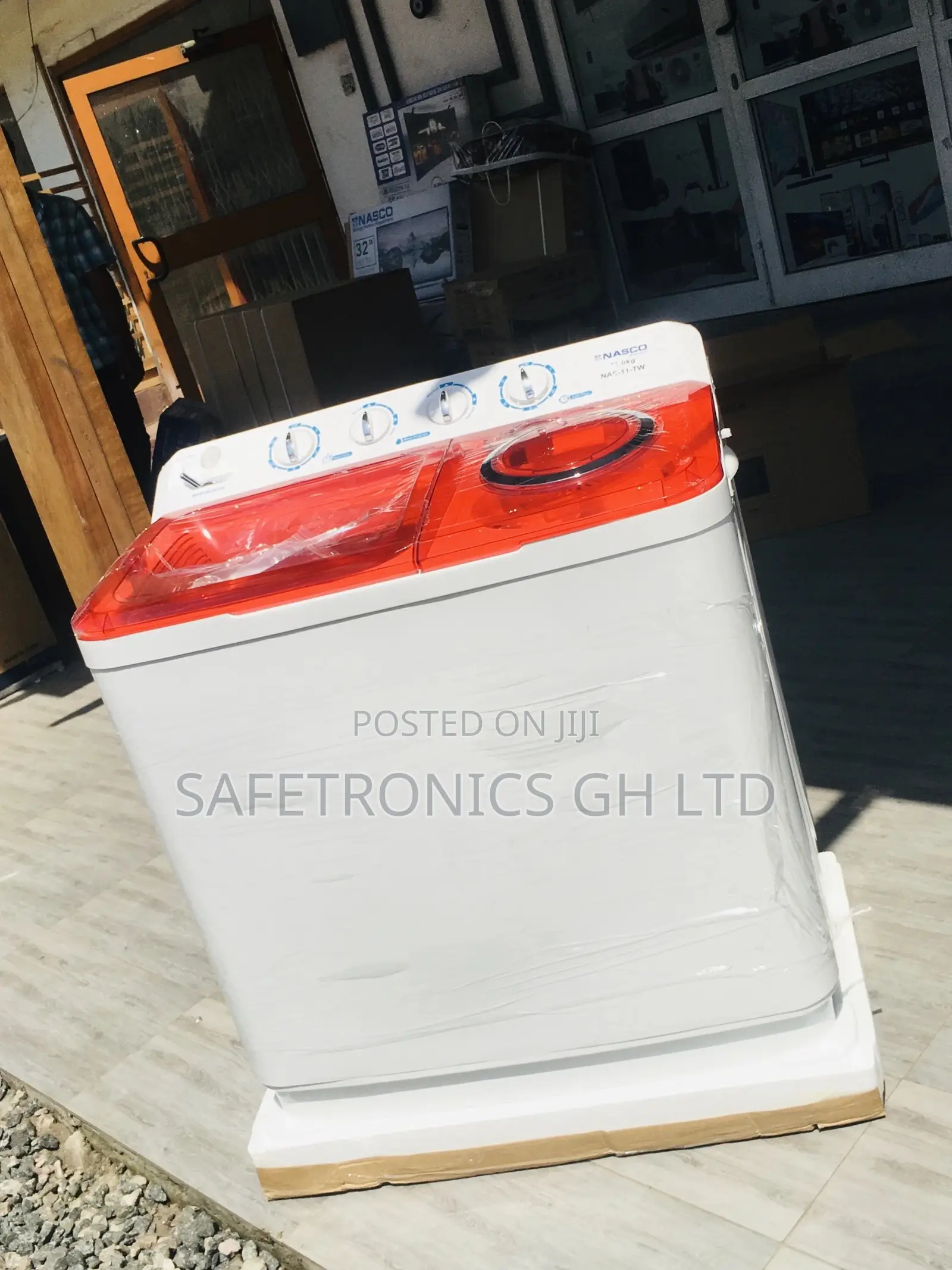 Electric Topload Washingmachine Semiautomatic Nasco 11kg