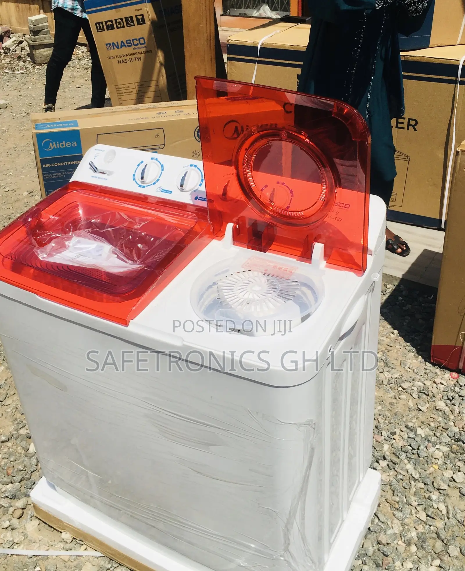 Twintub Washingmachine Nasco 11kg Semiautomatic Topload