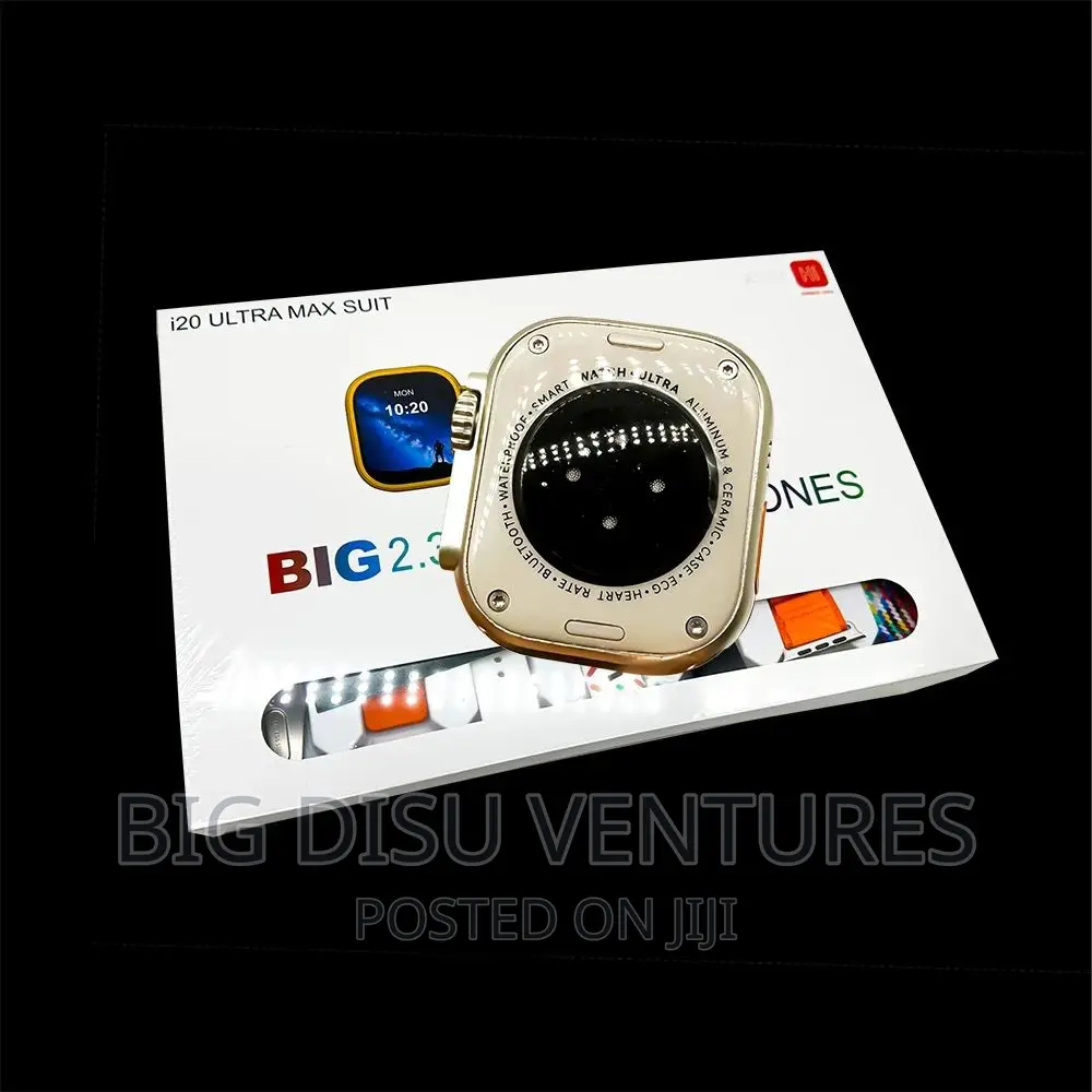 I20 Ultra Max 10 in 1 Smartwatch With TWS Airpod