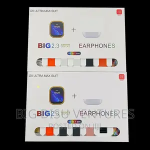 I20 Ultra Max 10 in 1 Smartwatch With TWS Airpod