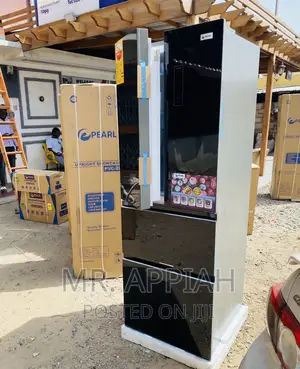Unique Designed Pearl Pf470bg French Door Fridge(Black).