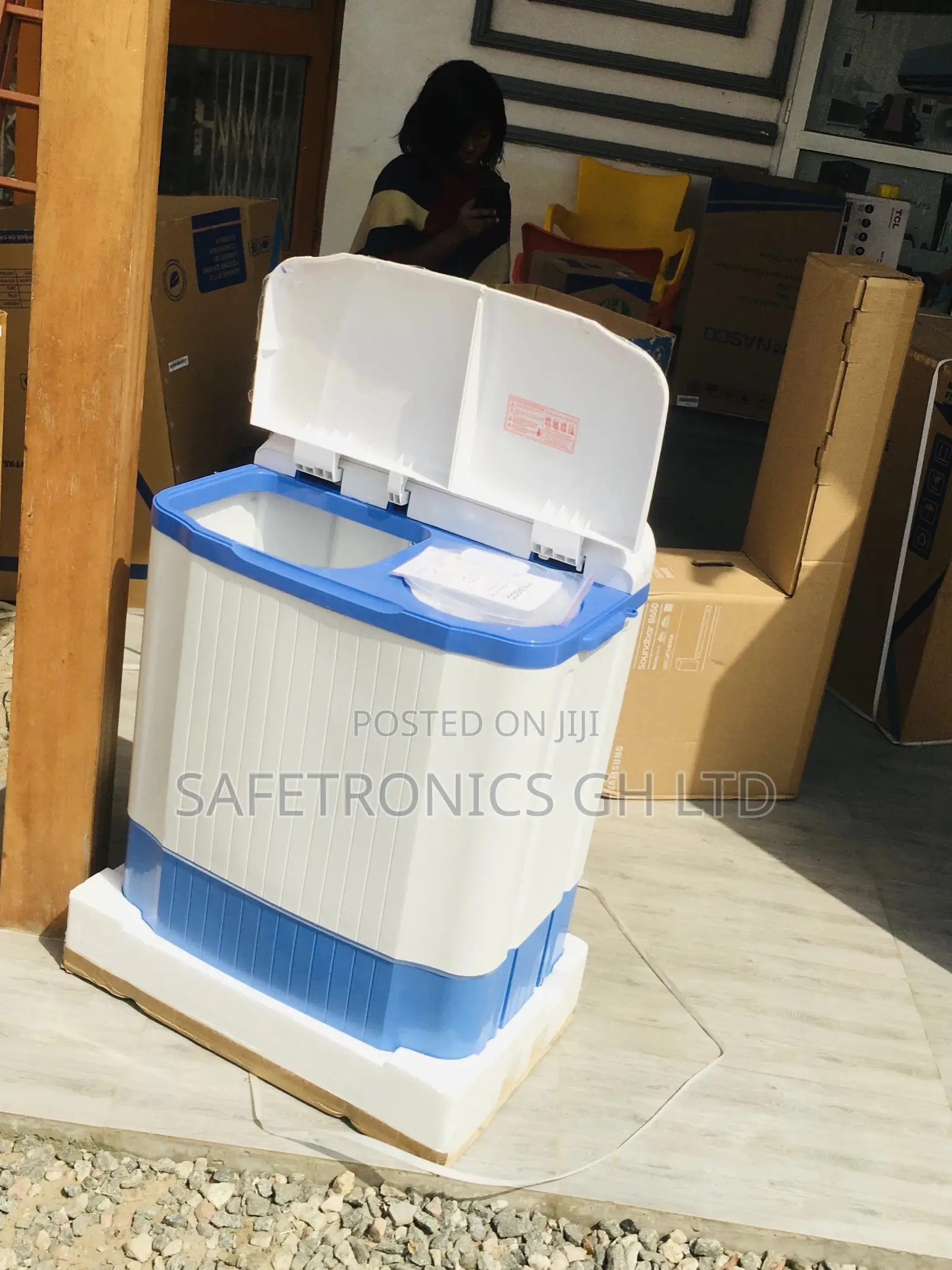 Washingmachine Topload Semiautomatic 7kg Nasco Twintub