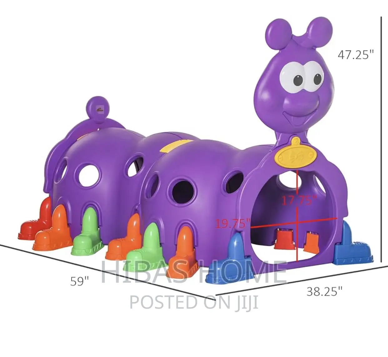 Caterpillar Tunnel Kids Crawl Tunnel Playground Equipment