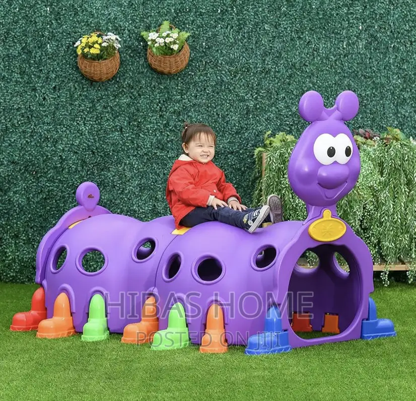 Caterpillar Tunnel Kids Crawl Tunnel Playground Equipment