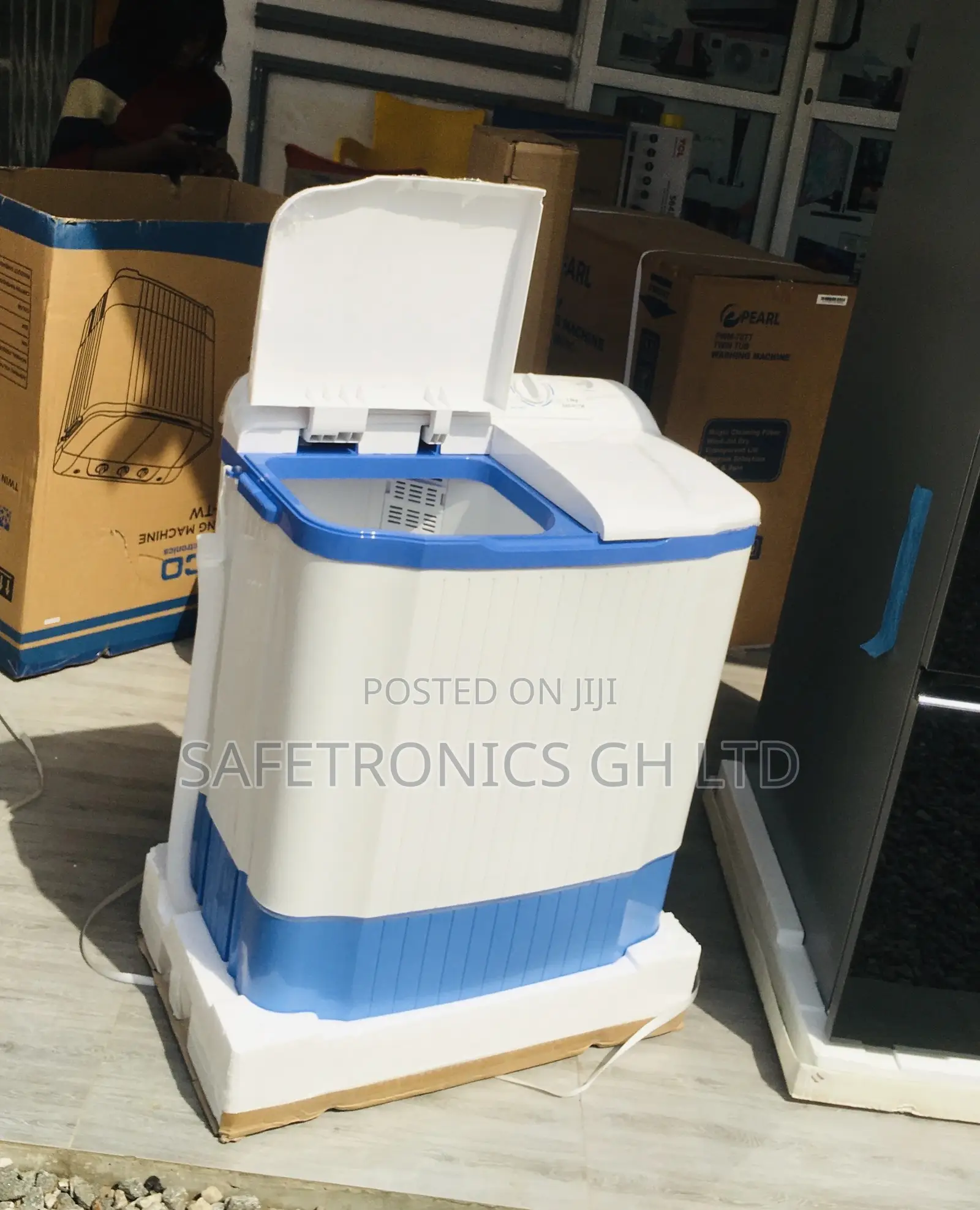 Topload Washingmachine 7kg Semiautomatic Nasco Twintub