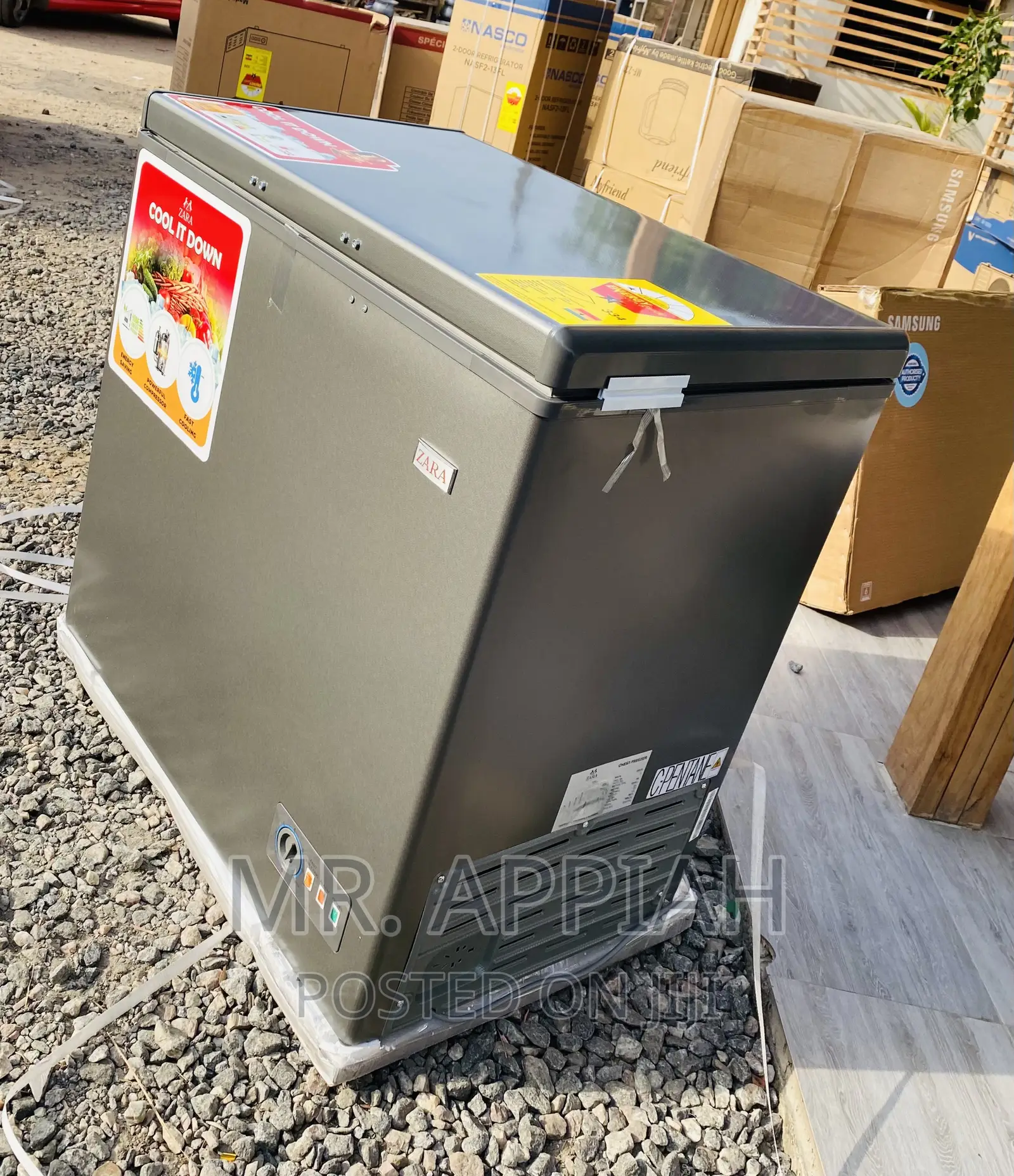 Shop Classic Zara 200ltr Single Door Electric Freezer.