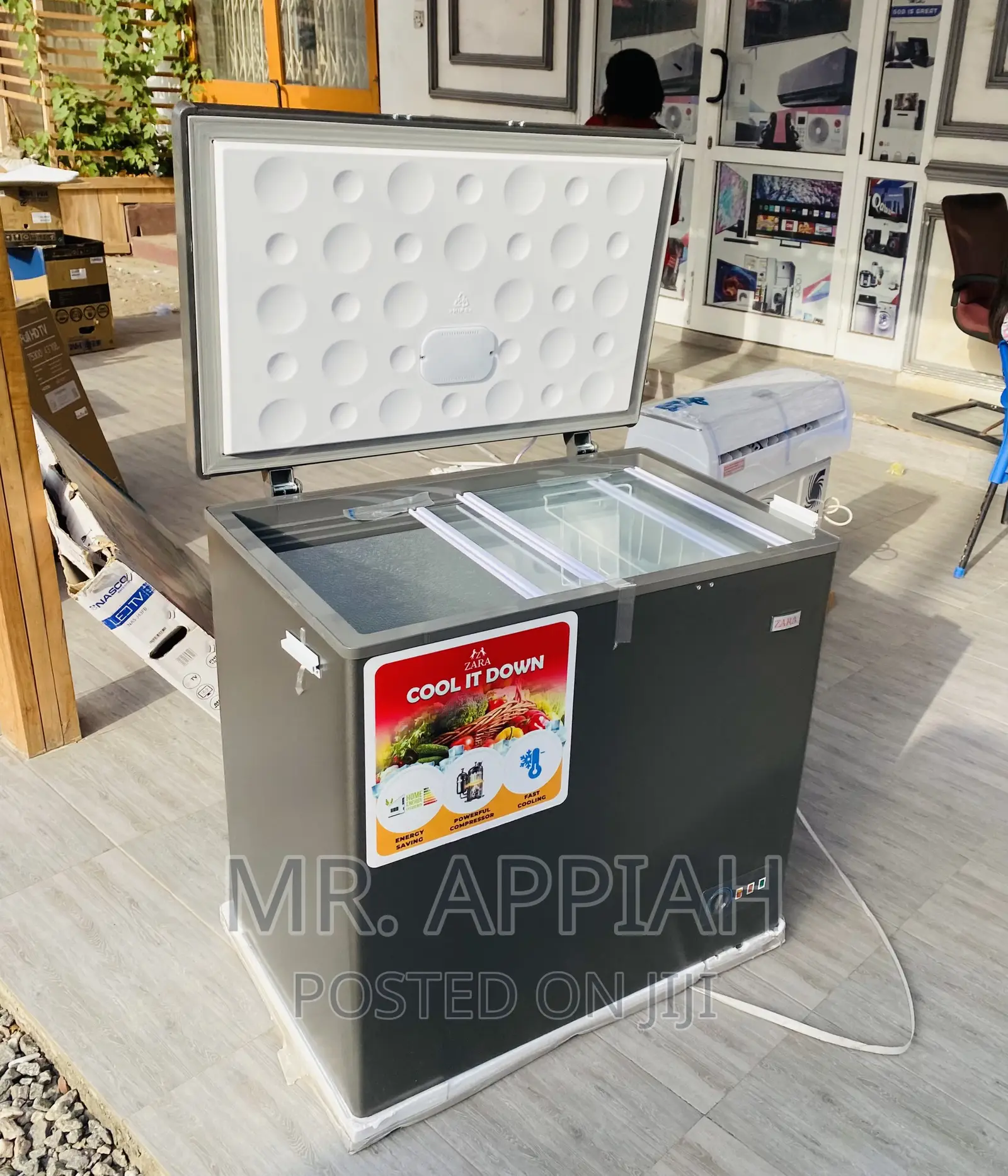 Buy Affordable Zara 200ltr Single Door Electric Freezer.