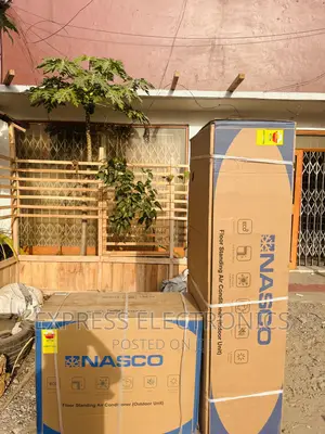 2.5hp Split R410 Gas Nasco Floor Standing AC White
