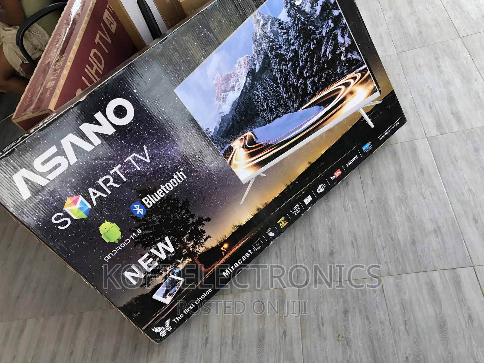 Digital Satellite Asano Andriod Tv 55 Smart-Netflix