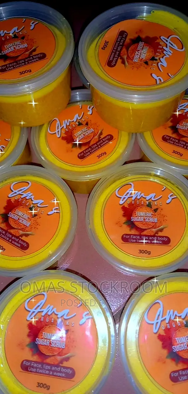 Turmeric Sugar Scrub