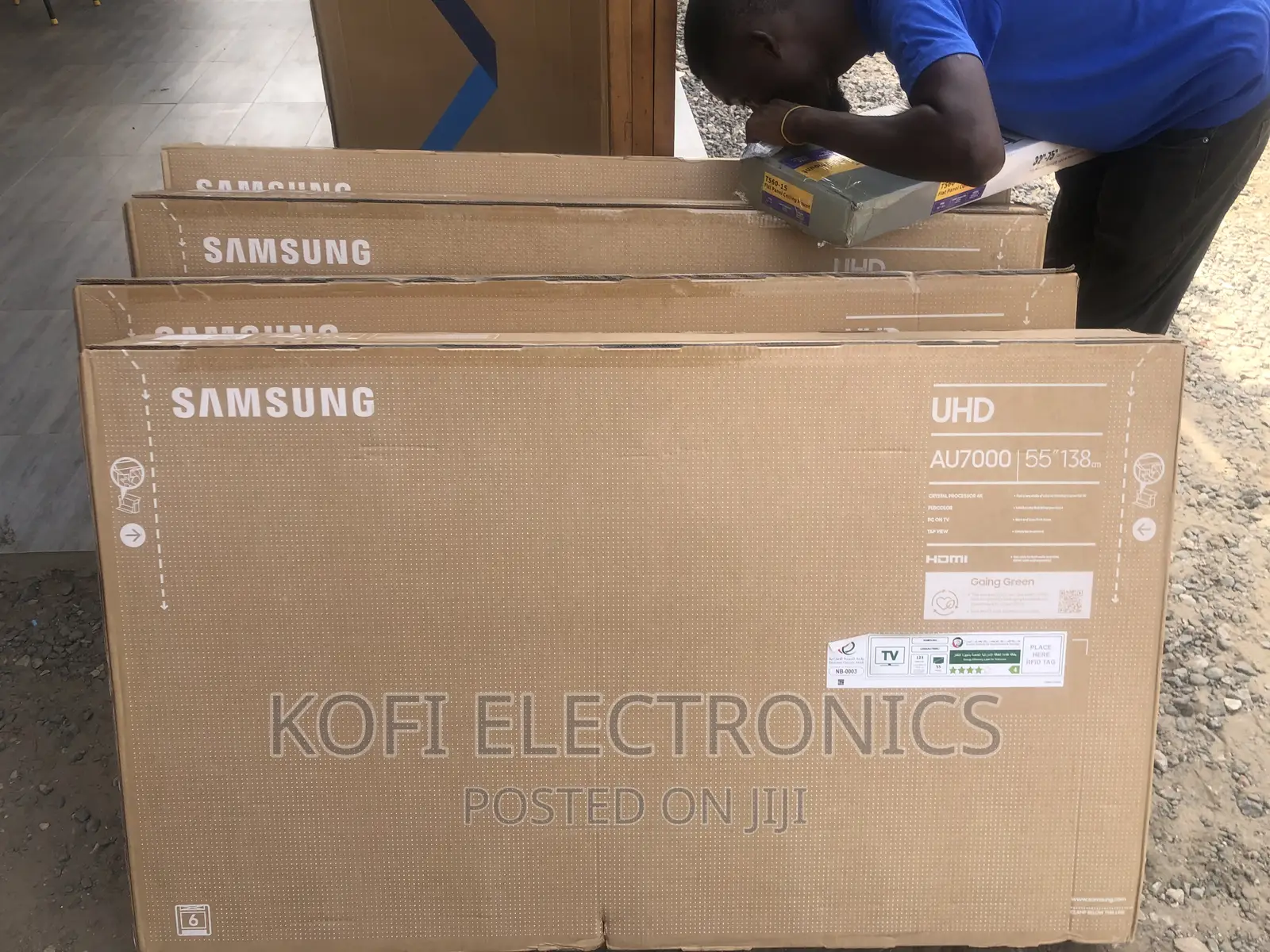 Eu New Samsung 55" LED Crystal-Uhd HDR Smart TV
