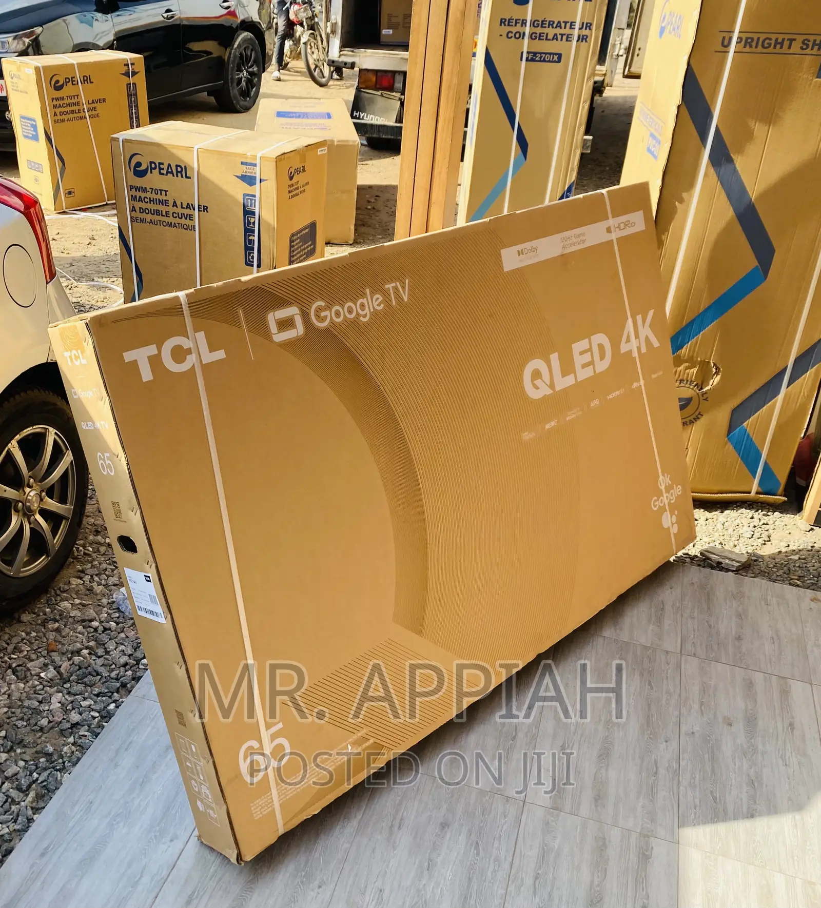 Buy Authentic TCL 65 Inch HDR Qled Smart Electric Tv.