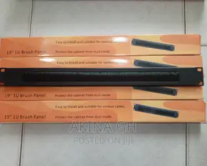 19" 1u Brush Panel