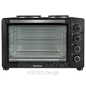 45liter Mini Oven With Dual Hotplates From Electriq, UK