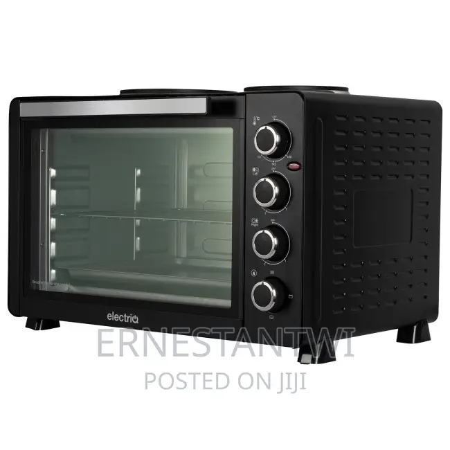 45liter Mini Oven With Dual Hotplates From Electriq, UK