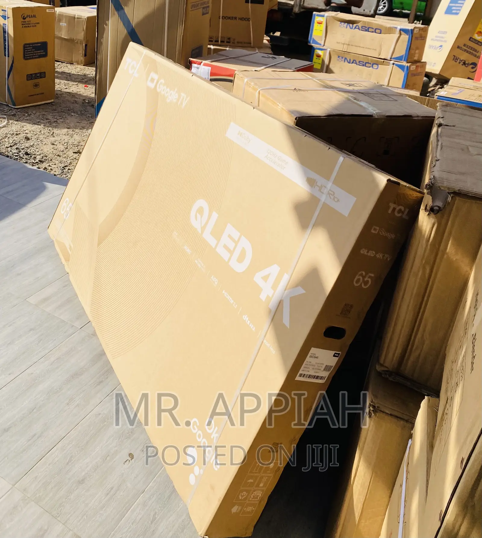 Long Lasting TCL 65C645 65” HDR Qled Smart Electric Tv.