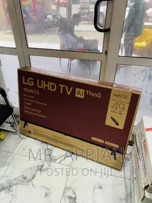 Unique Designed LG 49UN7340 49” Uhd Smart Electric Tv.
