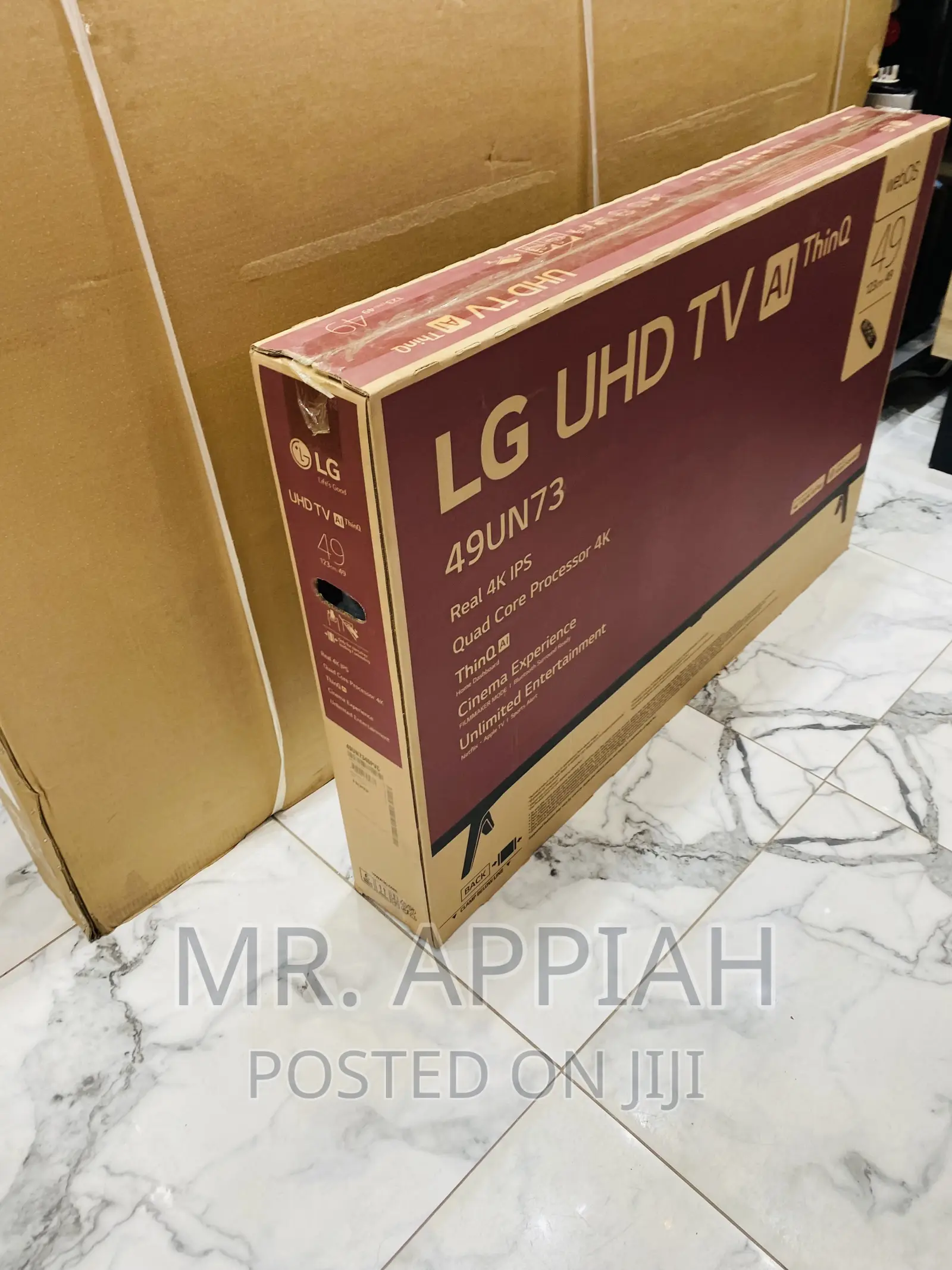 Buy Authentic LG 49UN7340 49” Uhd Smart Electric Tv(Black).