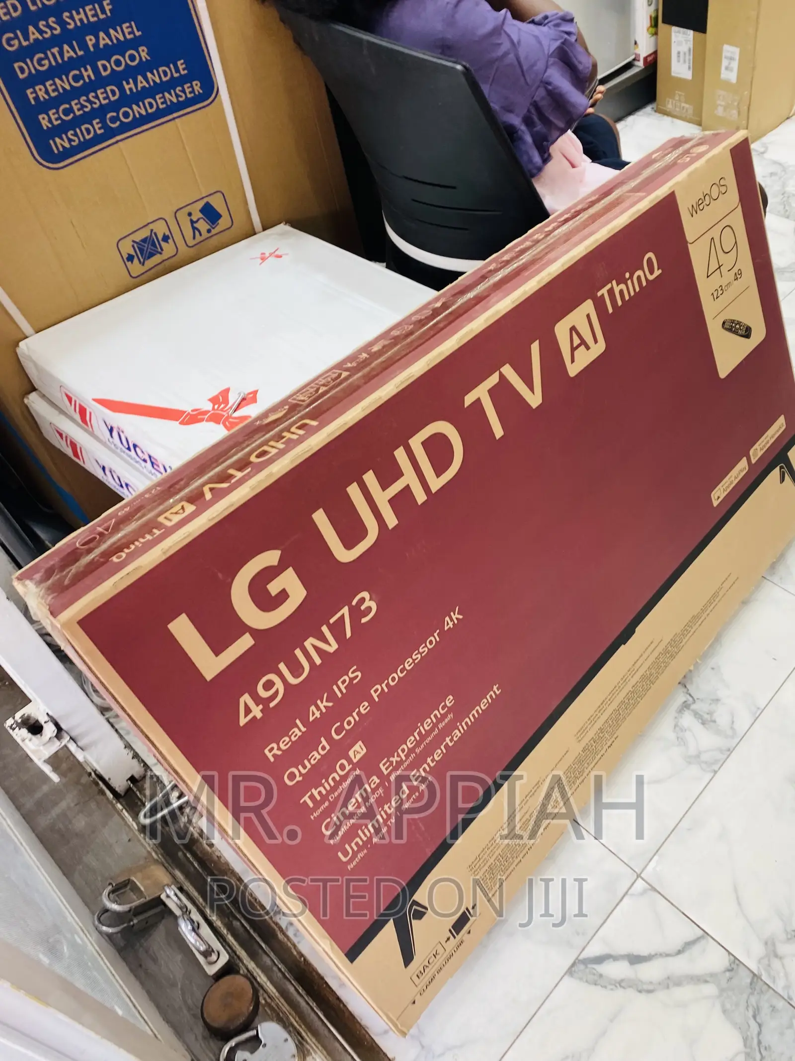 Fabulous LG 49UN7340 49 Inch Uhd Smart Led Electric Tv.