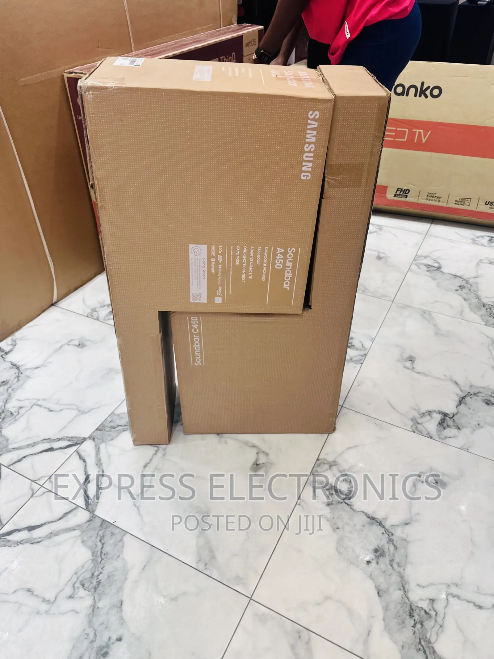 Grab Your Favorite Samsung Soundbar With Woofer A450