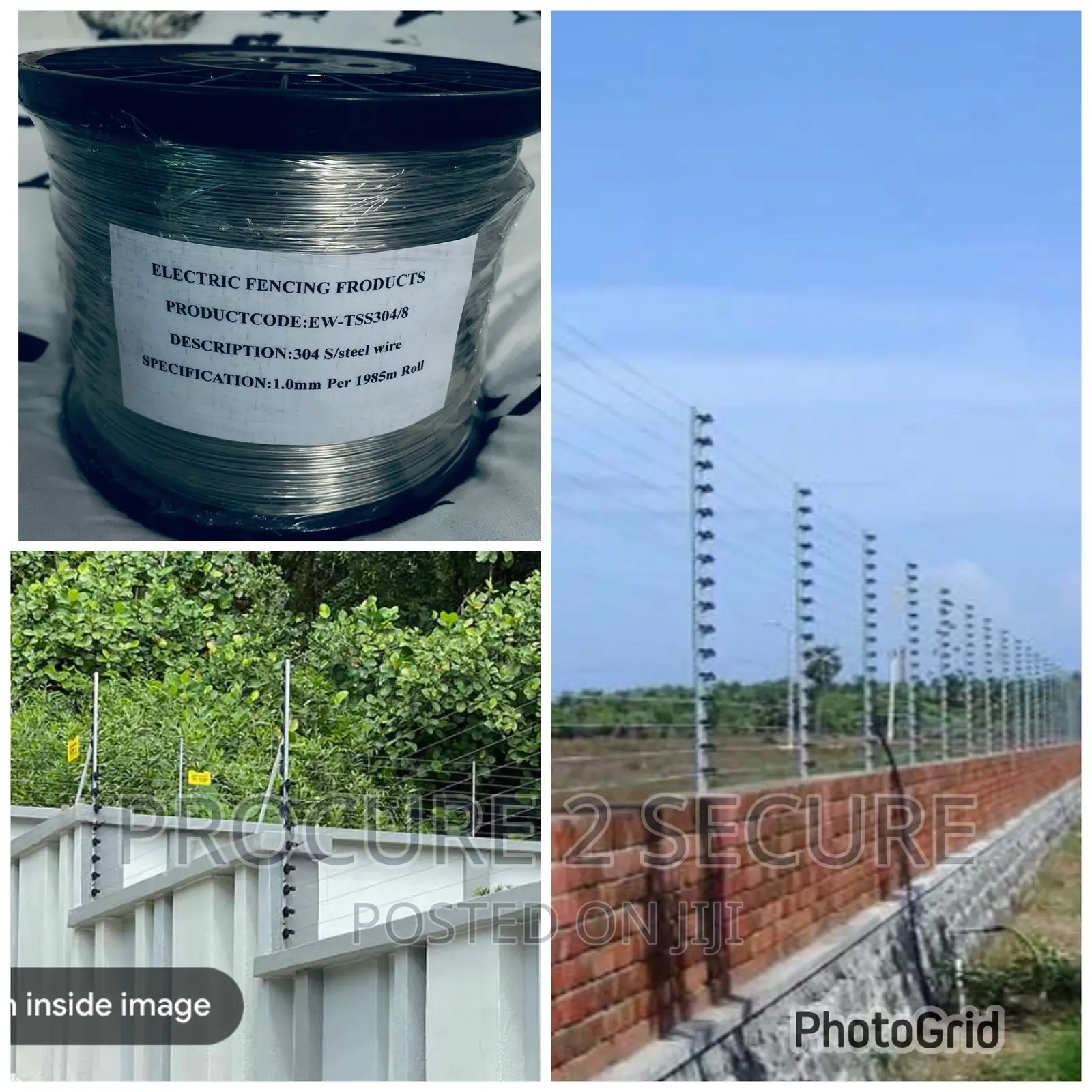 Stainless Steel Wire - 1mm Thickness X 1985m Length