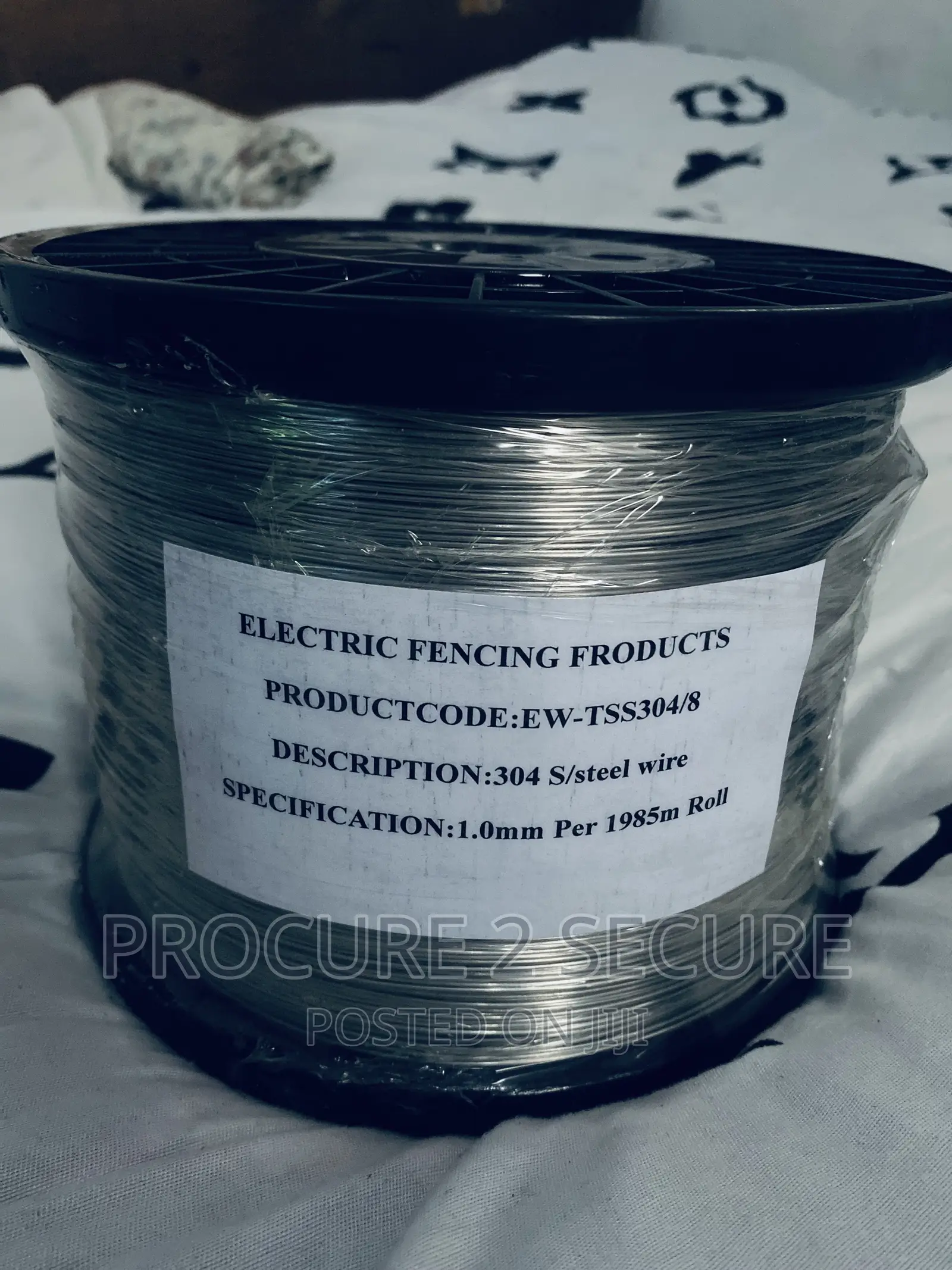 Stainless Steel Wire - 1mm Thickness X 1985m Length