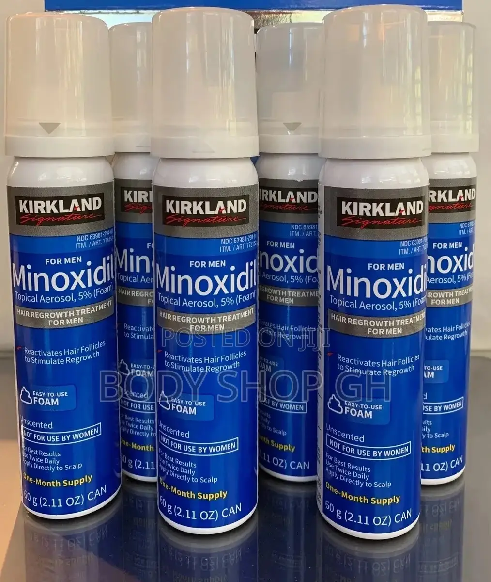Hairline and Baldness Treatment- Kirkland Minoxidil Foam