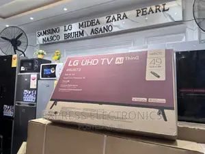 LG UHD Smart 49”UN7340 Glossy Sleek Slim Tv ___.