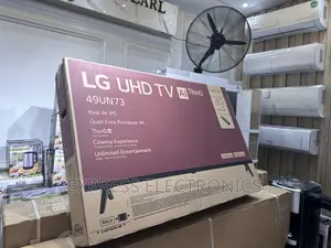 LG 49”UN73 Tv UHD Smart Glossy Screen LED Display