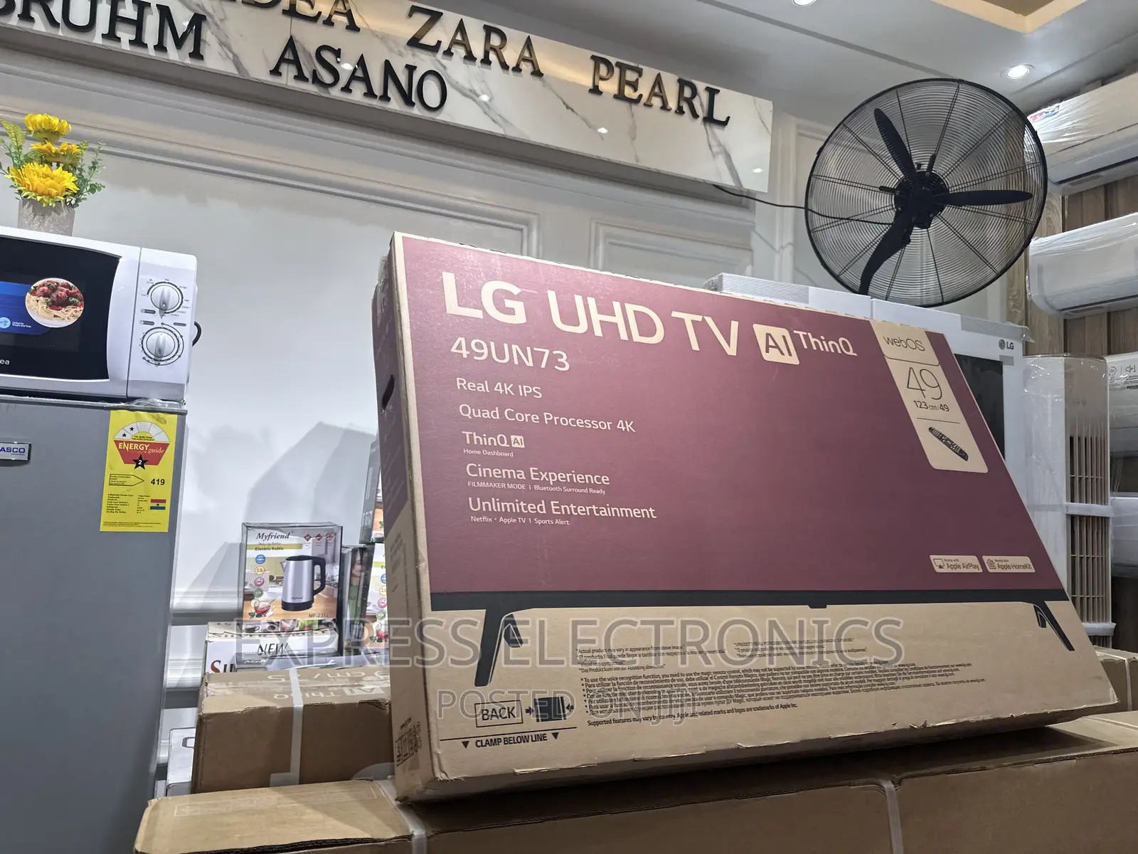 Sharp UHD Smart Glossy LG 49”UN7340
