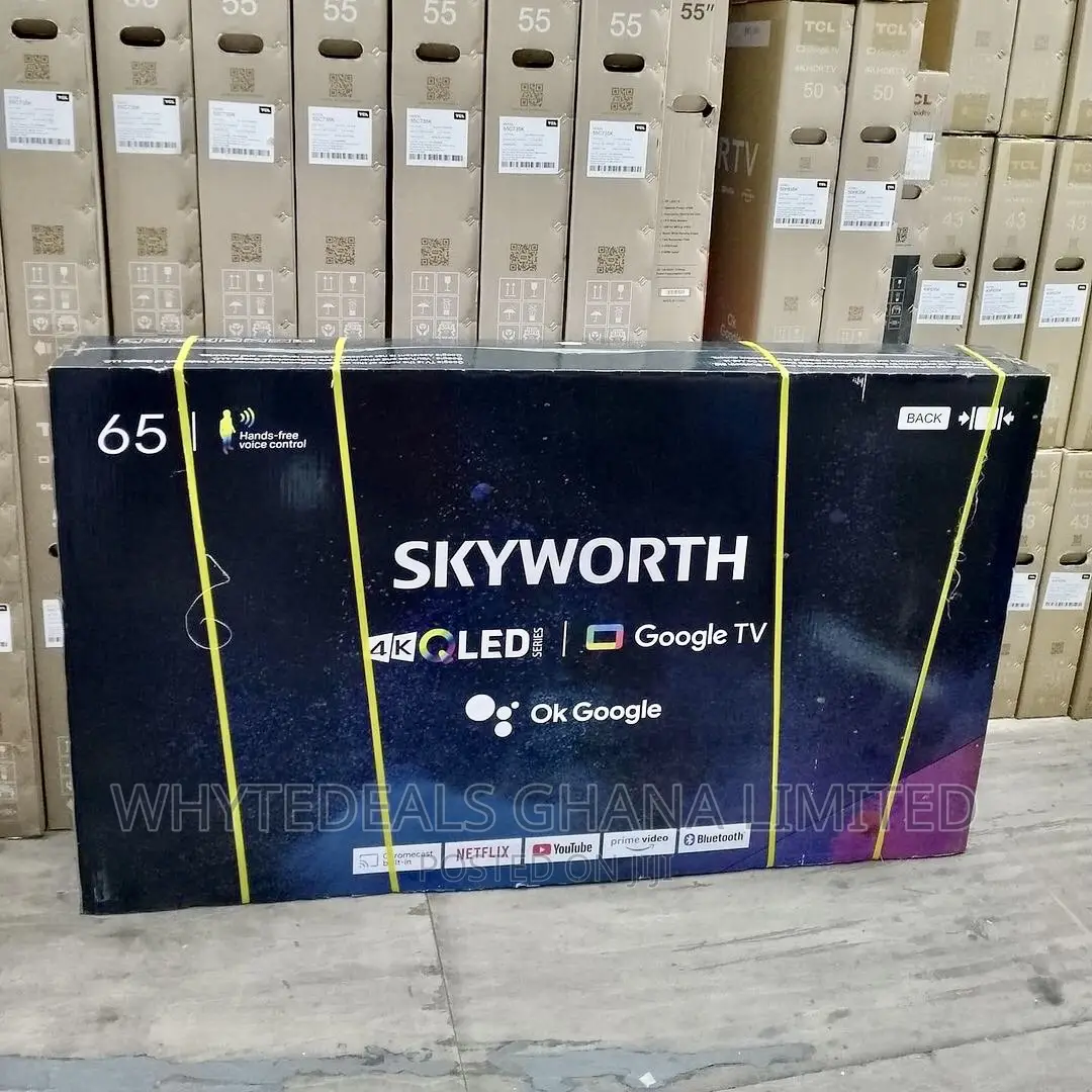 Skyworth 65” Uhd Hdr Voice-controlled Qled Tv Bluetooth 2025