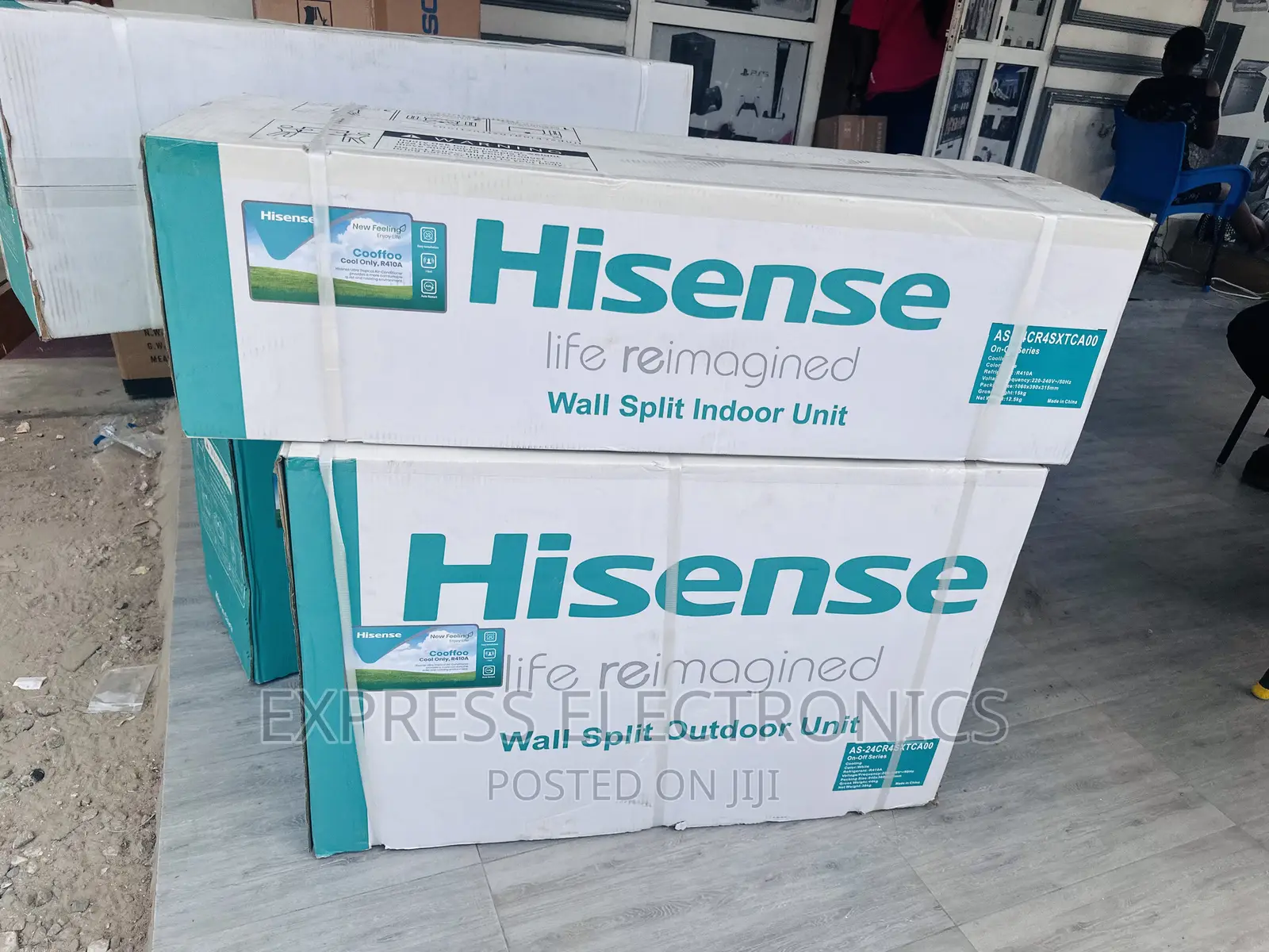 ___2.5hp Split R410 Gas Hisense __AC