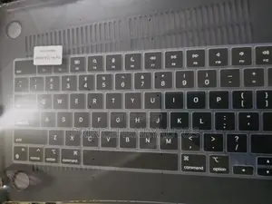 Eoocoo Black Keyboard Cover for Macbook Air 13.6 A2681