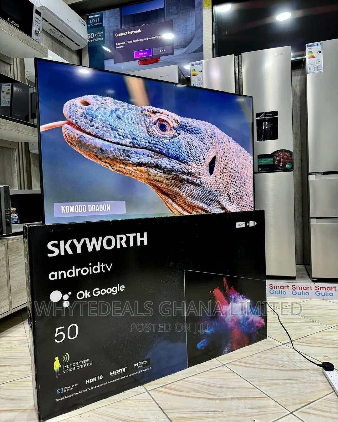 50” Skyworth Premium Quality Smart Android Uhd Bluetooth