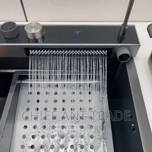 Digital Waterfall Luxury Kitchen Sink. -4