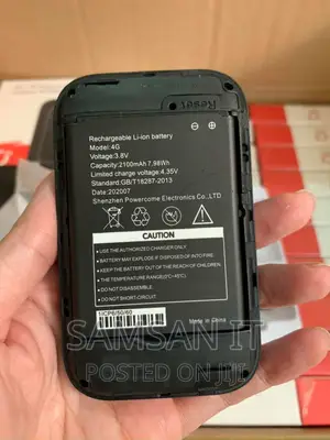 Mifi/ Wifi Modem Replacement Battery Or Batteries (2100mah)
