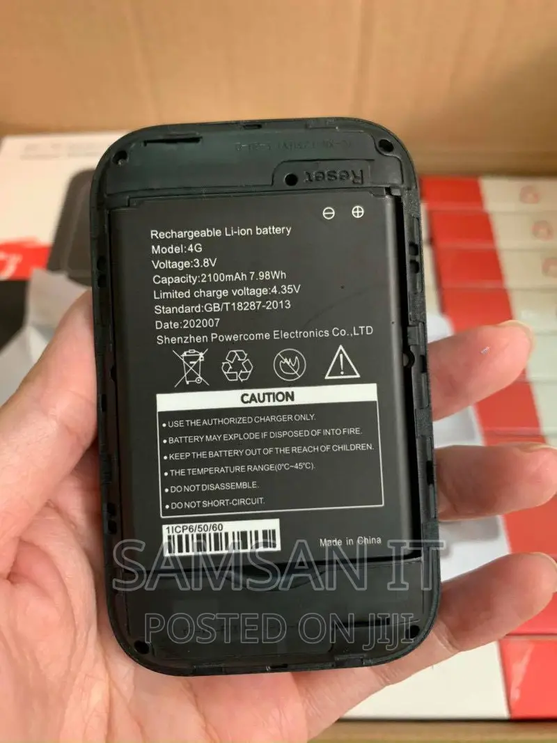 Mifi/ Wifi Modem Replacement Battery Or Batteries (2100mah)