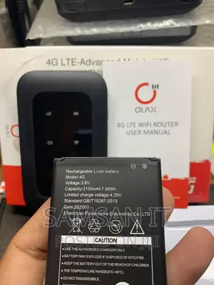 Mifi/ Wifi Modem Replacement Battery Or Batteries (2100mah)