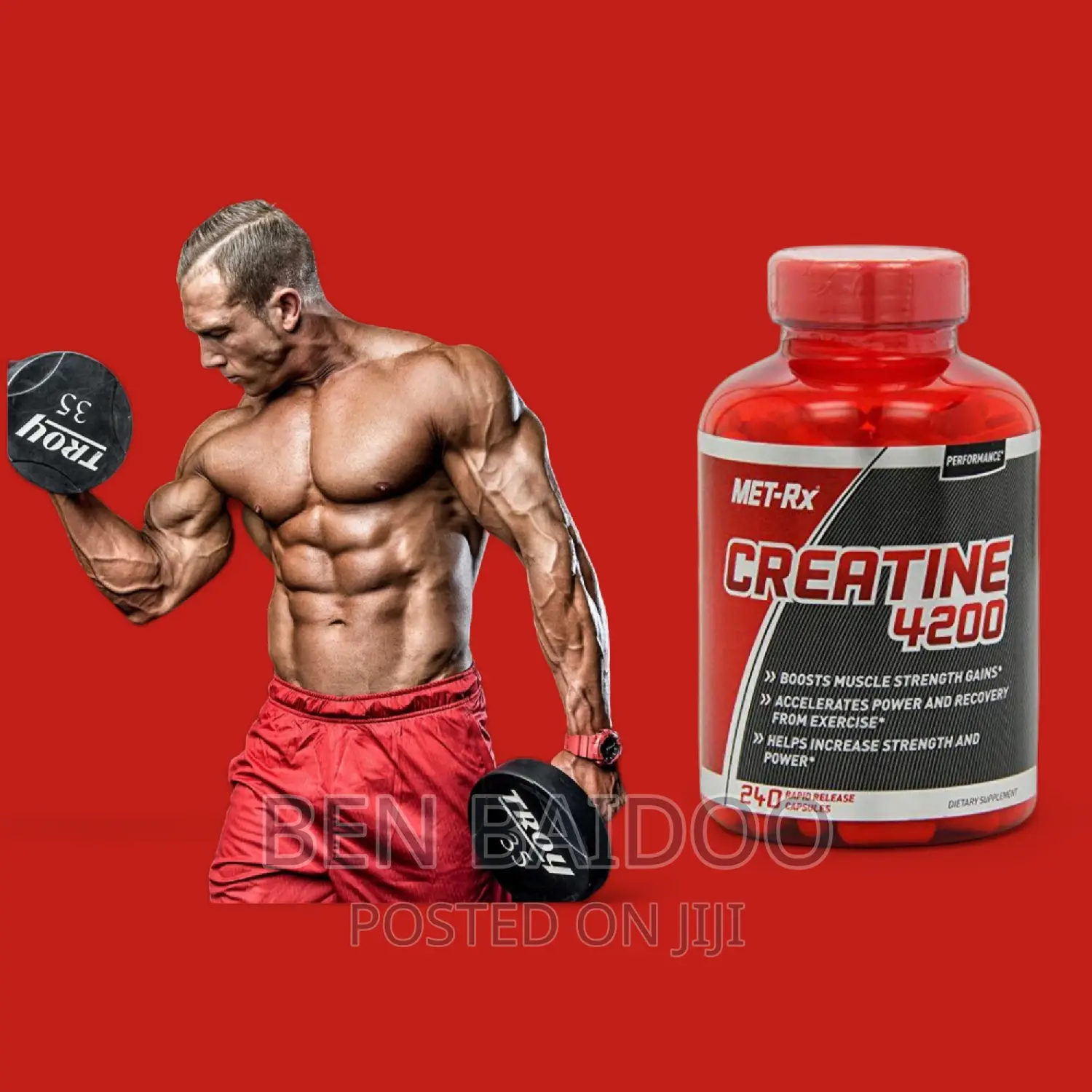 Newly Improved Creatine Body Builder Supplement