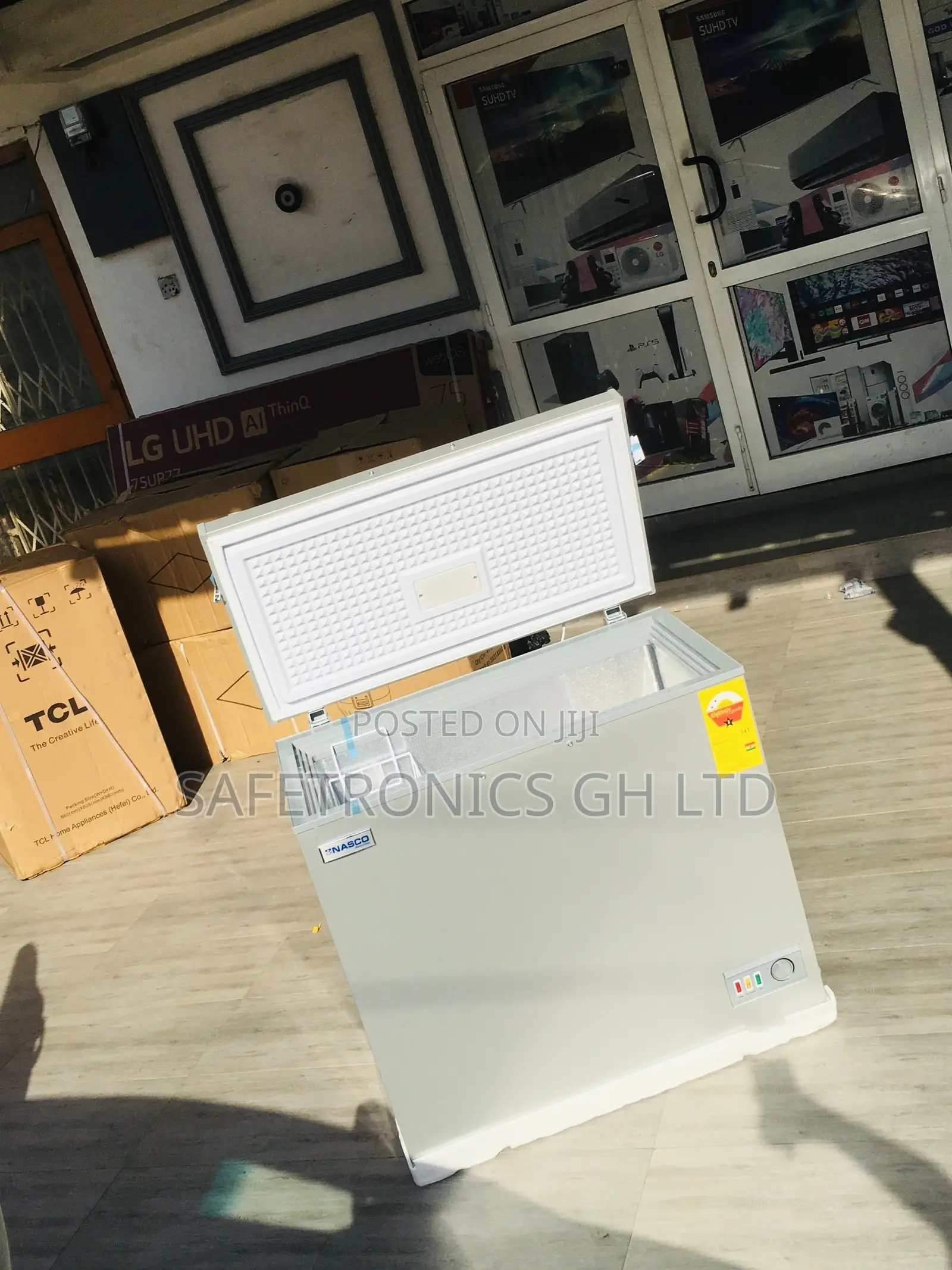 Electric 200 Liters Chestfreezer Singledoor Nasco Nas-250