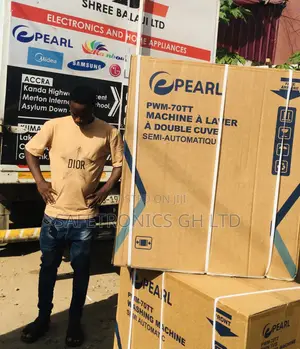 Electric 7kg Washingmachine Topload Semiautomatic Pearl