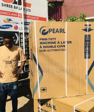7kg Washingmachine Electric Pearl Semiautomatic Topload