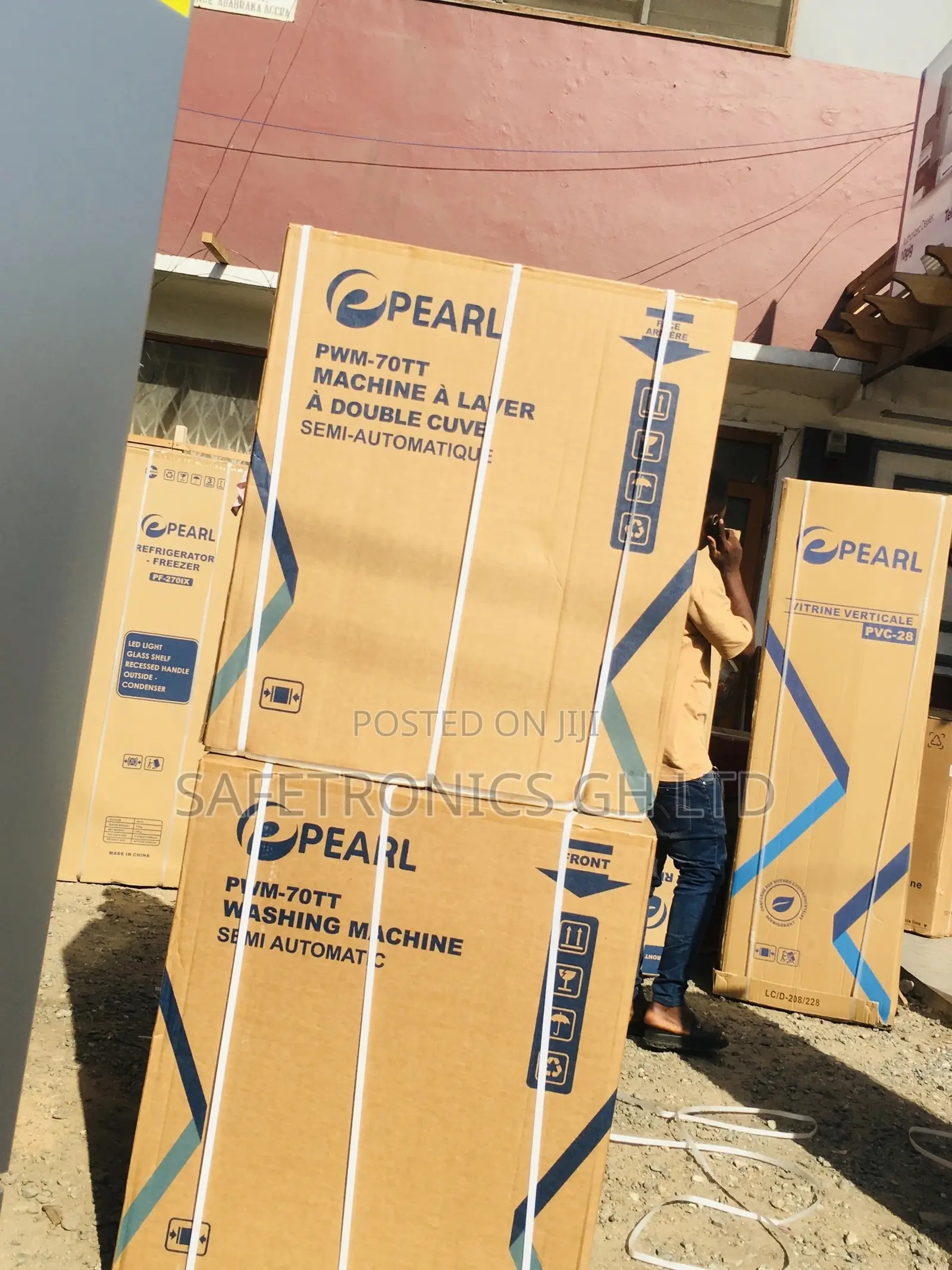 Pearl Semiautomatic Topload Electric 7kg Washingmachine