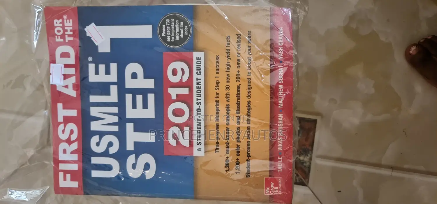 First Aid for Usmle Step 1 2019 29th Edition