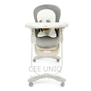 Kidilo Baby Adjustable Wheeler High Chair