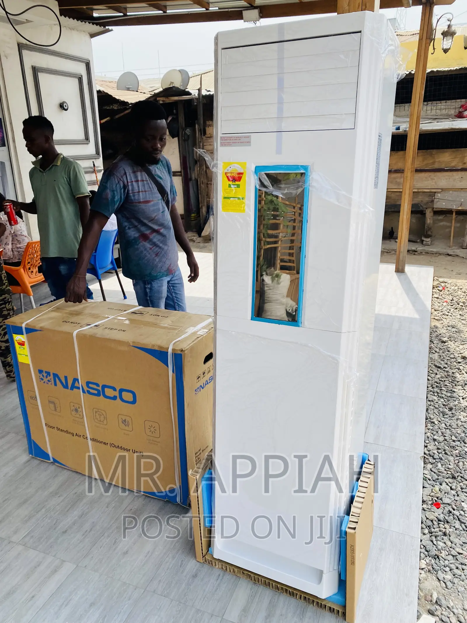 Brand New Nasco 2.5hp Floor Standing Ac + Gas Cooker.
